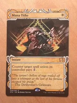 Magic the Gathering MTG Mana Tithe Strixhaven Mystical Archives NM - Image 1