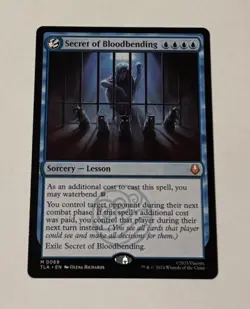 MTG Secret of Bloodbending - Avatar: The Last Airbender LP - Image 1