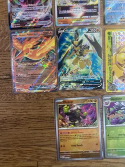 14 Card Pokemon Lot Mega, V, Vmax, Vstar, Ex - Image 5