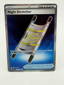 Pokemon Night Stretcher Ultra Rare Trainer Mega Evolutions 173/132 - Image 1