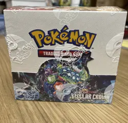 Pokemon Stellar Crown Booster Box - Scarlet & Violet TCG New Sealed - Image 1
