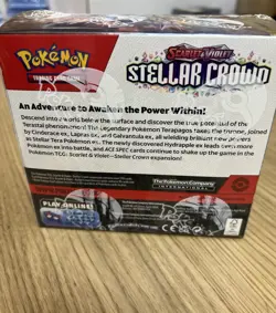 Pokemon Stellar Crown Booster Box - Scarlet & Violet TCG New Sealed - Image 2