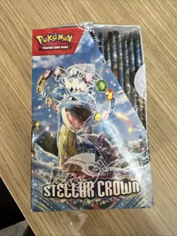 Pokemon Stellar Crown Booster Box - Scarlet & Violet TCG New Sealed - Image 4
