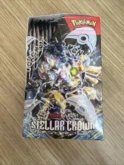 Pokemon Stellar Crown Booster Box - Scarlet & Violet TCG New Sealed - Image 5