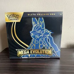Pokemon Mega Evolution Elite Trainer Box (ETB) Lucario - New/Factory 🔥 Sealed 196214129115 - Image 1