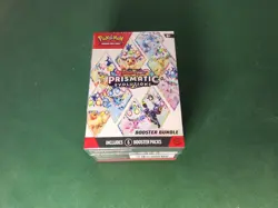 Pokemon TCG PRISMATIC EVOLUTIONS Booster Bundle 6 Packs FACTORY SEALED Brand New - Image 1