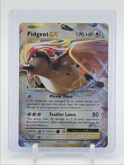 PIDGEOT EX 2016 POKEMON XY EVOLUTIONS ULTRA RARE 64/108 Q7098 - Image 1