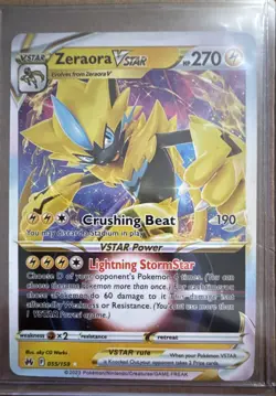 Zeraora VSTAR 055/159 Crown Zenith - Pokemon TCG 🔥 - Image 1