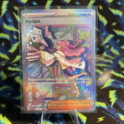 Miriam 251/198 SV01 SIR Pokemon Scarlet & Violet Base Set Holo LP ❗small dent❗ - Image 1