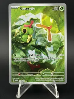 Caterpie 172/165 SV: Scarlet & Violet 151 NM Pokemon 2023 - Image 1