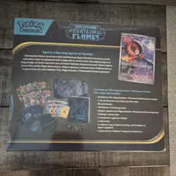 Pokemon TCG Mega Evolution—Phantasmal Flames Elite Trainer Box Booster Promo - Image 2