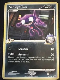 Pokemon Card - Sableye G Supreme Victors 41/147 Rare Non-Holo - Image 1