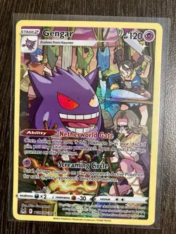 Pokemon TCG: Gengar TG06 - Lost Origin Trainer Gallery - IR Holo - Near Mint - Image 1