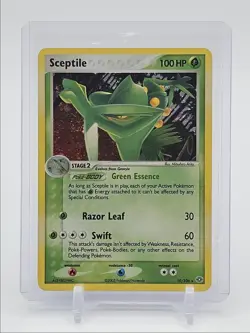 SCEPTILE 2005 POKEMON EX EMERALD HOLO RARE 10/106 Q7098 - Image 1