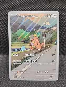 Kangaskhan Destined Rivals 204/182 Illustration Rare 2025 Pokemon - Image 1