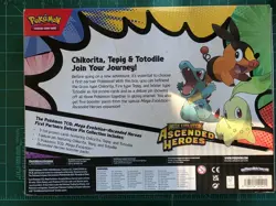 Pokemon Mega Evolution Ascended Heroes Deluxe Pin Box 2024 English Tepig Chikor… - Image 2