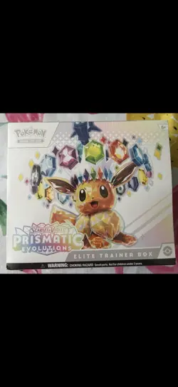 Pokemon TCG Prismatic Evolutions Elite Trainer Box ETB Factory Sealed - Image 1