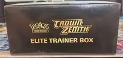 Pokemon TCG Crown Zenith Elite Trainer Box Sealed With Small Tear And Crease 820650851476 - Image 5