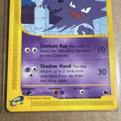Pokemon Haunter Uncommon Card 63/144 Skyridge 2003 Regular - Image 2