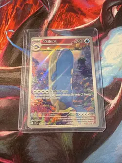 Pokemon Wailord Illustration Rare Holo SV09 162/159 240HP Stage 1 Hydro Pump - Image 1