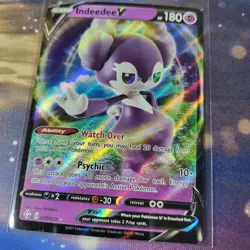Pokemon TCG Indeedee V 039/072 Shining Fates Sword & Shield NM/M - Image 1