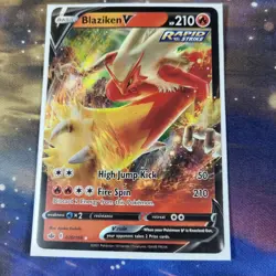 Pokemon TCG Blaziken V 020/198 Chilling Reign NM/M - Image 1