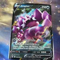 Pokemon TCG Drapion V 106/185 Sword & Shield Vivid Voltage NM/M - Image 1