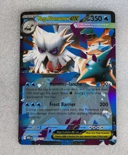 Mega Abomasnow ex 036/132 NM/M ME01 Mega Evolution Pokemon TCG - Image 1