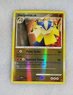 Hariyama 41/106 MP/HP Reverse Holo Great Encounters Pokemon TCG - Image 1