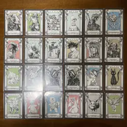 MTG rk post Token Set 24 Art Cards Rare Collection Dragon Ball Pokemon Style - Image 1