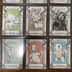 MTG rk post Token Set 24 Art Cards Rare Collection Dragon Ball Pokemon Style - Image 3
