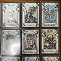 MTG rk post Token Set 24 Art Cards Rare Collection Dragon Ball Pokemon Style - Image 4