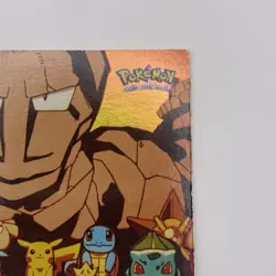 A Great Day #58 Rainbow Foil Blue Logo LP 1999 Pokemon Topps Pikachu's Vacation - Image 5