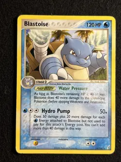 Pokemon Blastoise 14/100 EX Crystal Guardians - Image 1
