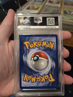 Pokemon Haunter 6/62 Fossil Unlimited Holo Wizards 50 HP Holo Rare PSA 8 English - Image 2