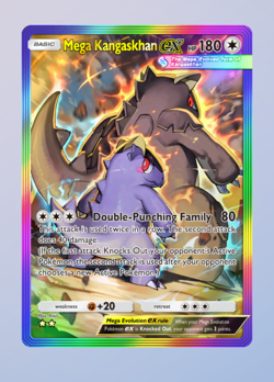 Mega Kangaskhan EX Fantastical Parade Rainbow Rare ⭐⭐ - Pokemon Pocket TCG (EN) - Image 1