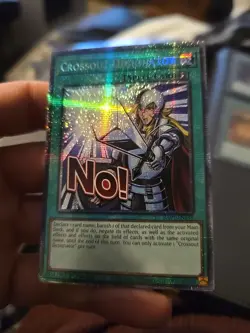 Crossout Designator 1st Edition Starlight Rare RA05-EN118 Yu-Gi-Oh! Mint - Image 1