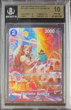ONE PIECE ROYAL BLOOD CHARLOTTE PUDDING SP ST12 012 BGS 10 PRISTINE - Image 1