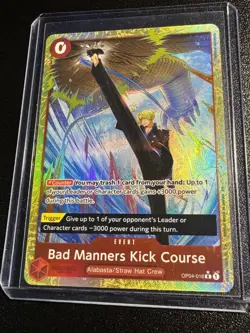 One Piece TCG Premium Booster -The Best- Vol 2 Bad Manners Kick Course (Alt Art) - Image 2