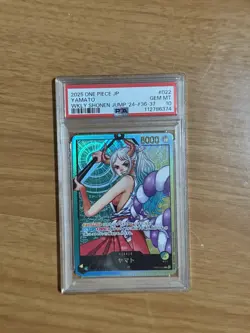 PSA 10 Yamato OP06-022 Lecafig Weekly Shonen Jump Promo ONE PIECE Japan Import - Image 1