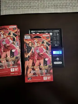 HEAVY 37.7-37.78g One Piece EB-03 Heroines Edition Sleeved Booster Pack lot of 6 - Image 3