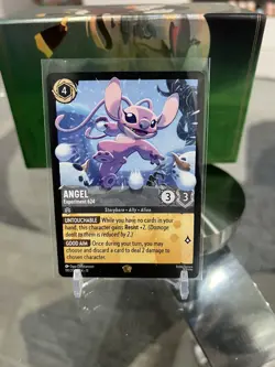Disney Lorcana Winterspell Angel Experiment 624 191/204 Legendary Non-Foil - Image 1