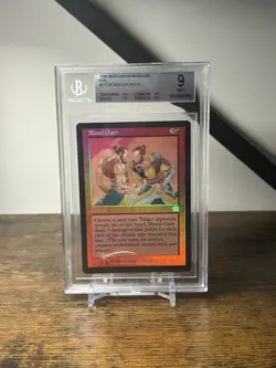 Blood Oath Mercadian Masques Foil MTG BGS 9 Mint - Image 1