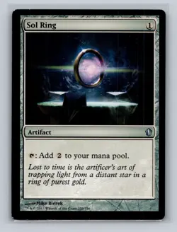 (4x) Sol Ring - Commander: Modern Horizons 3 - MTG -MP - Image 1