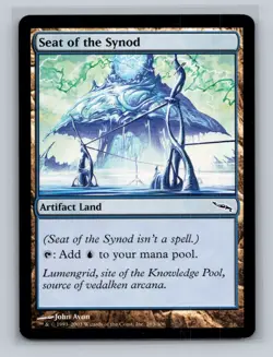 Seat of the Synod #283 (MP) Mirrodin MRD Magic MTG - Image 1