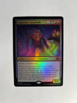 Coalstoke Gearhulk Aetherdrift Foil NM MTG - Image 1