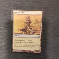 Ancient Den MP Mirrodin English Regular MTG - Image 1