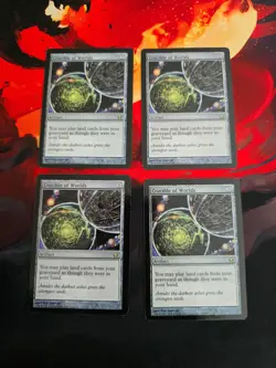 MTG Sticker EDH CEDH Crucible of Worlds x4 Read - Image 1