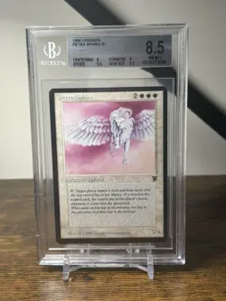 MTG 1994 Legends Petra Sphinx R1 Beckett 8.5 - Image 1