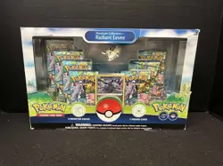 POKEMON TCG PREMIUM COLLECTION RADIANT EEVEE SEALED BOX DAMAGE - Image 1